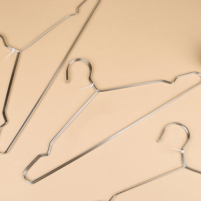 201 2-Piece Stainless Steel Non-Slip Hangers M.15