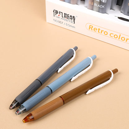 Ivanster 957 Set of 3 Problem - Solving Pens in Retro Colors (Insert Box) M.82