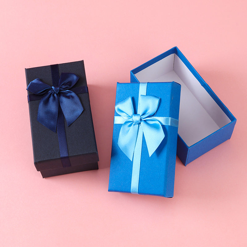 Bow tie rectangular gift box (14*8cm) M24