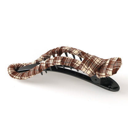 M42 Simple Bow - shaped Checkered Large Duck Clips