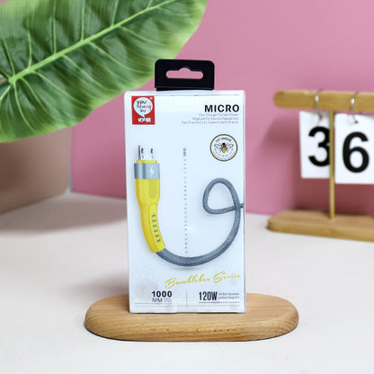 K - 80 Bumblebee Series Cable for Android - USB - C 66W Fast Charging Compatible A.12 JPDB