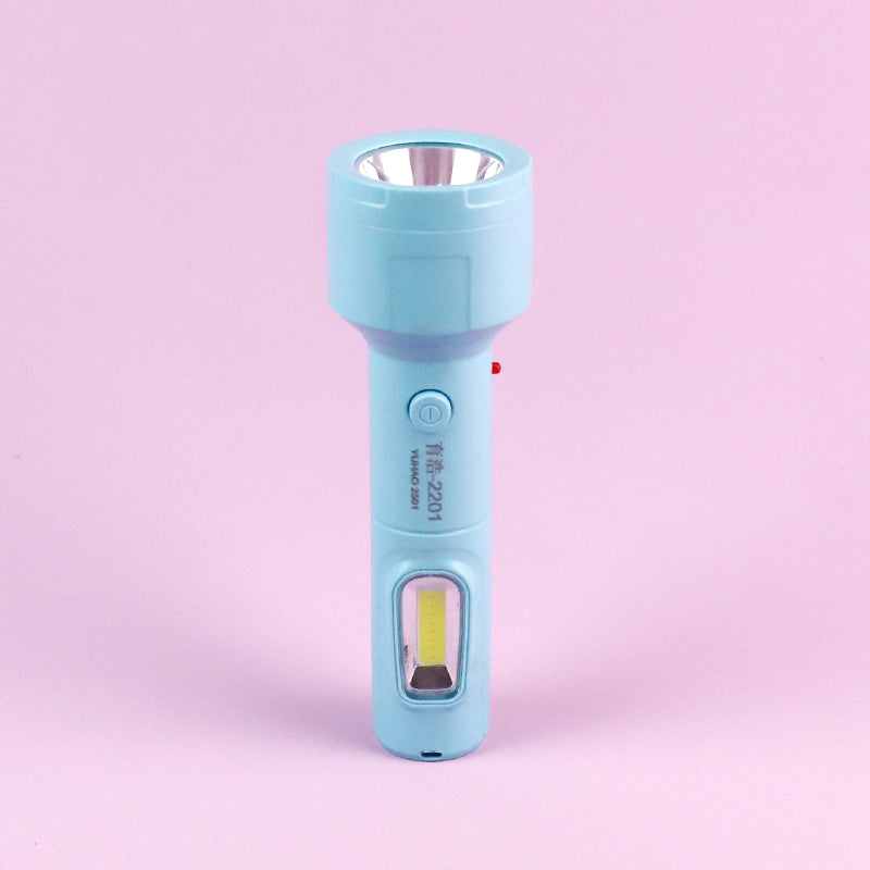 2201 Outdoor LED Flashlight - Rechargeable Energy-Saving Multi-Mode USB Fast Charging Waterproof M.91 JPDB M.91 JPDB