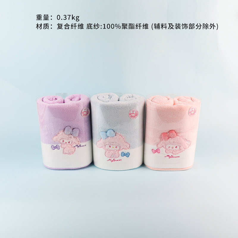 M.25 JPDBModel YJ-765 Bowknot Lamb-Shaped Bath Towel