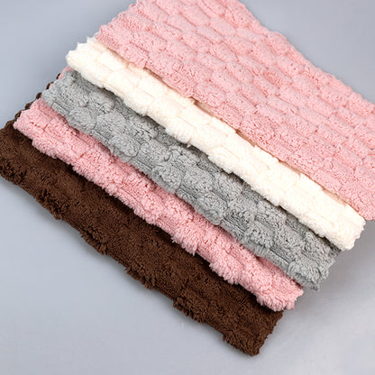 AMS - 425 5 Pcs Pineapple Velvet Dishcloth M.68 JPDB