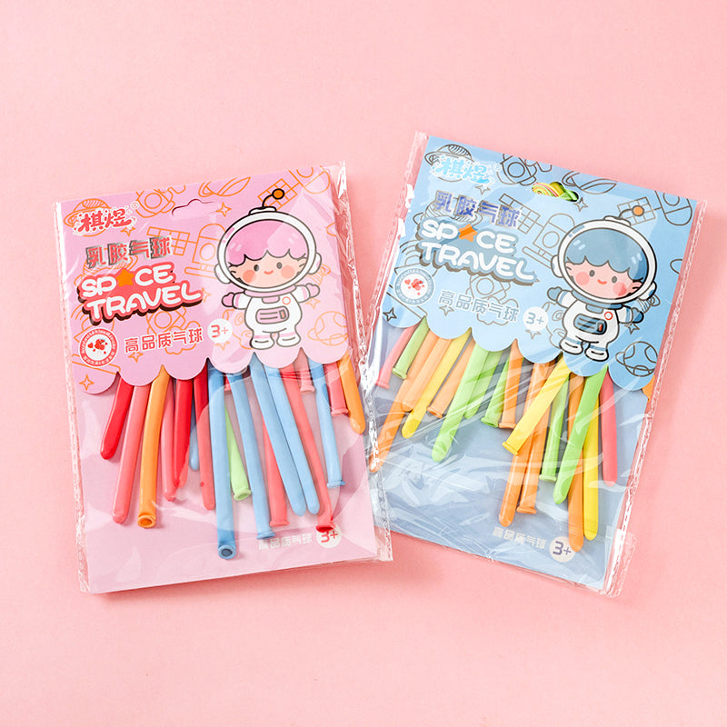 M.11Qiyu Card-packed Long Balloons