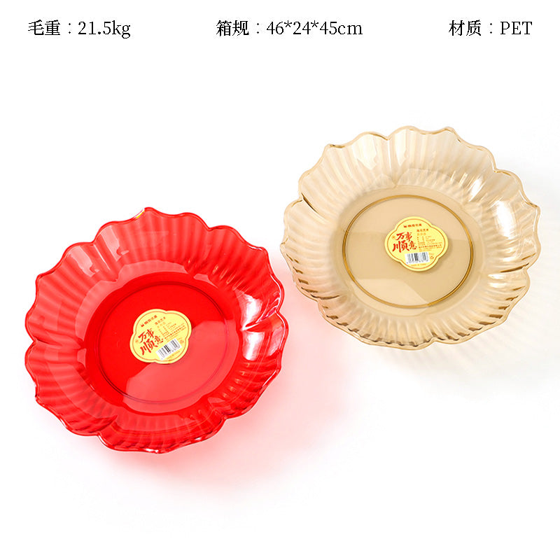 7815 Lotus Fruit Plate M.20