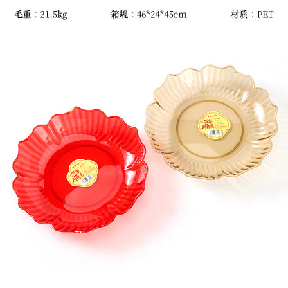 7815 Lotus Fruit Plate M.20