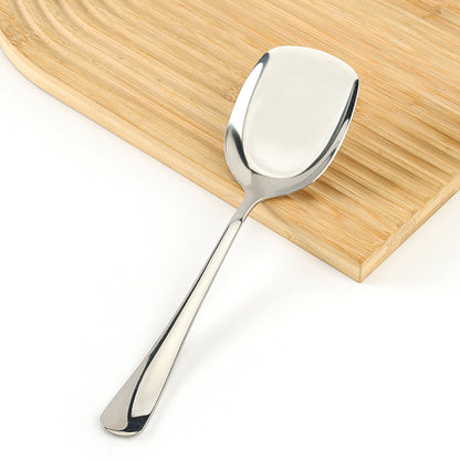 Thick Smooth-Handle Serving Spoon M.66