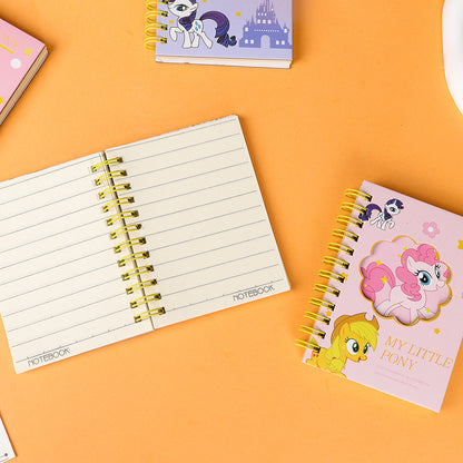 Premium Yushanghua 64K PP Top-Flip Coil Notebook with Random Flower Designs M.81