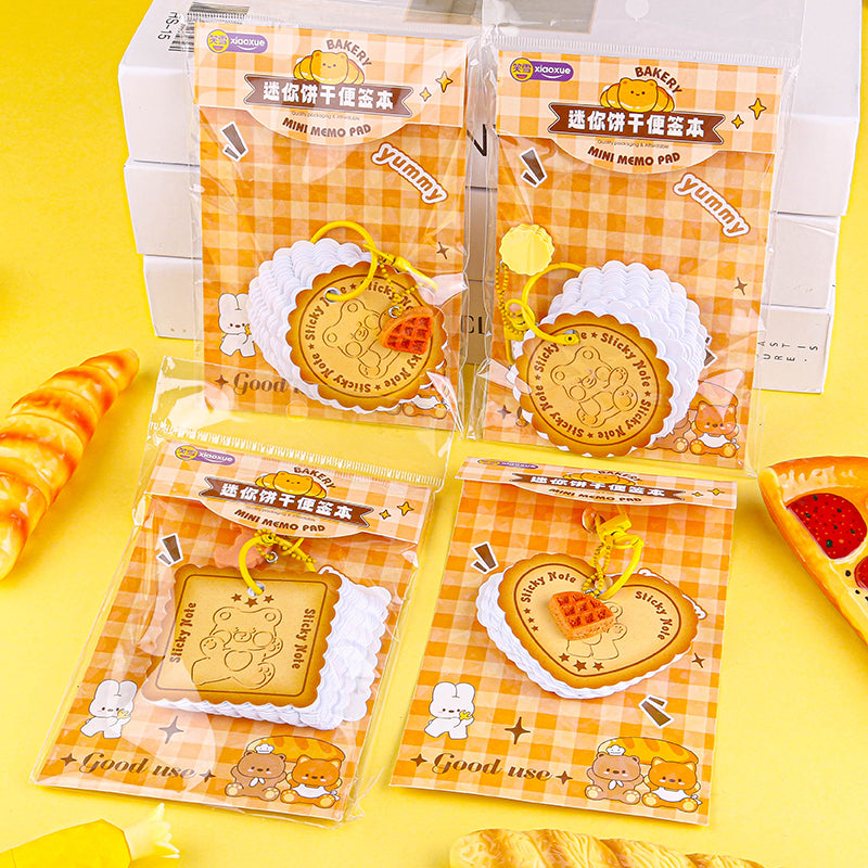 XX-7013 Cookie Themed Notepad 90g Thick Paper 10*14cm Portable Office Notes M.81