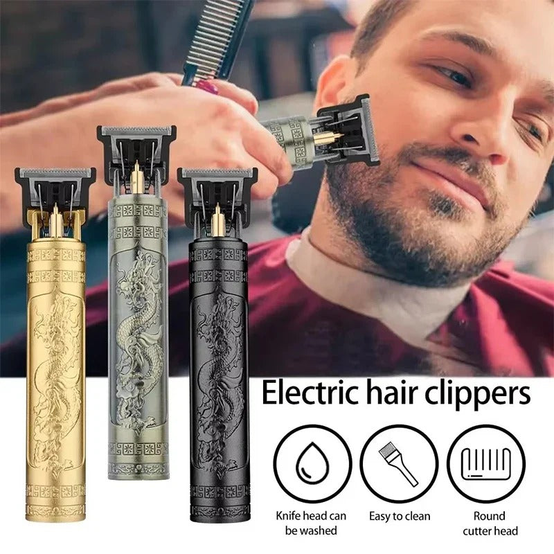 Vintage Electric Hair Clipper Shaver  Professional Barber Trimmer for Men
