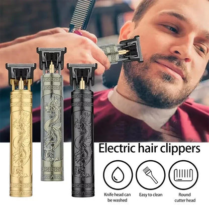 Vintage Electric Hair Clipper Shaver  Professional Barber Trimmer for Men