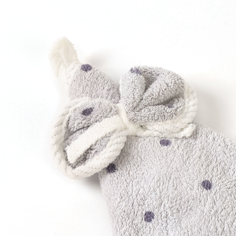 1009 Hugging Bear Bowknot Hand Towel (30*30) M.22