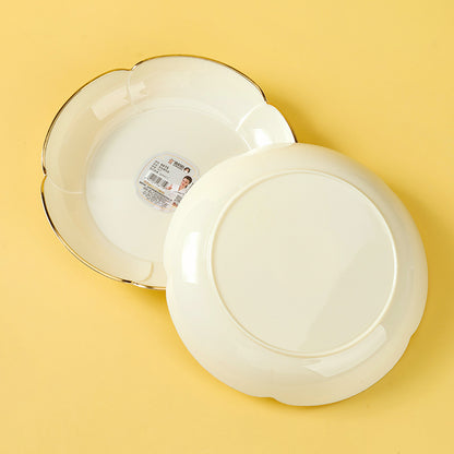 6615 Small Five-petal Flower and Fruit Plate M.20