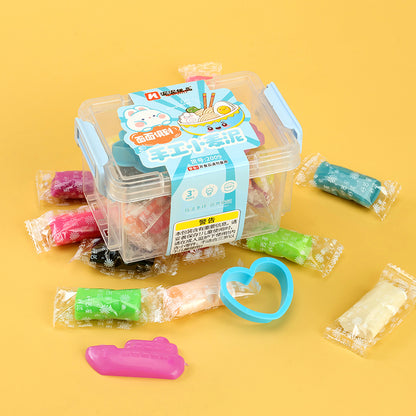 Nini Youpin Wheat Clay 2009 Small Item Storage Box Single Layer Craft Clay Accessory Organizer M.71