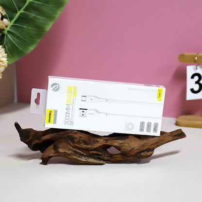 2m White Fast Charging Data Cable - Model Q31C (Huawei Compatible) A12JPDB