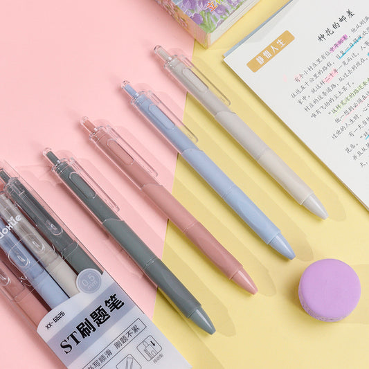 XX - 6626 Juego de cuatro bolígrafos de gel para práctica y prueba M.82