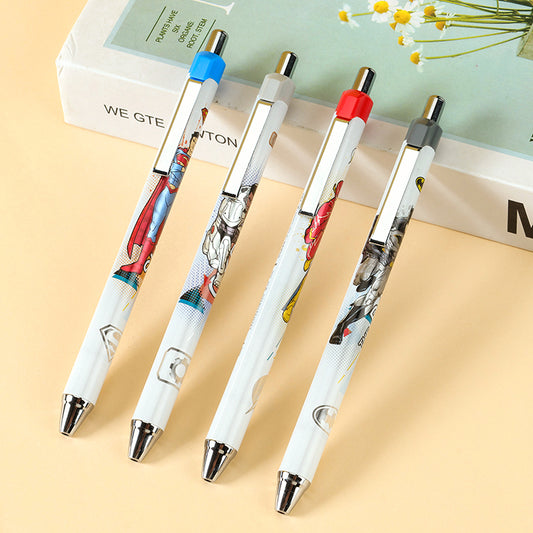 Bolígrafo Deli SF108 de secado rápido con punta fluida y acción de clic (se vende por unidad) M.82