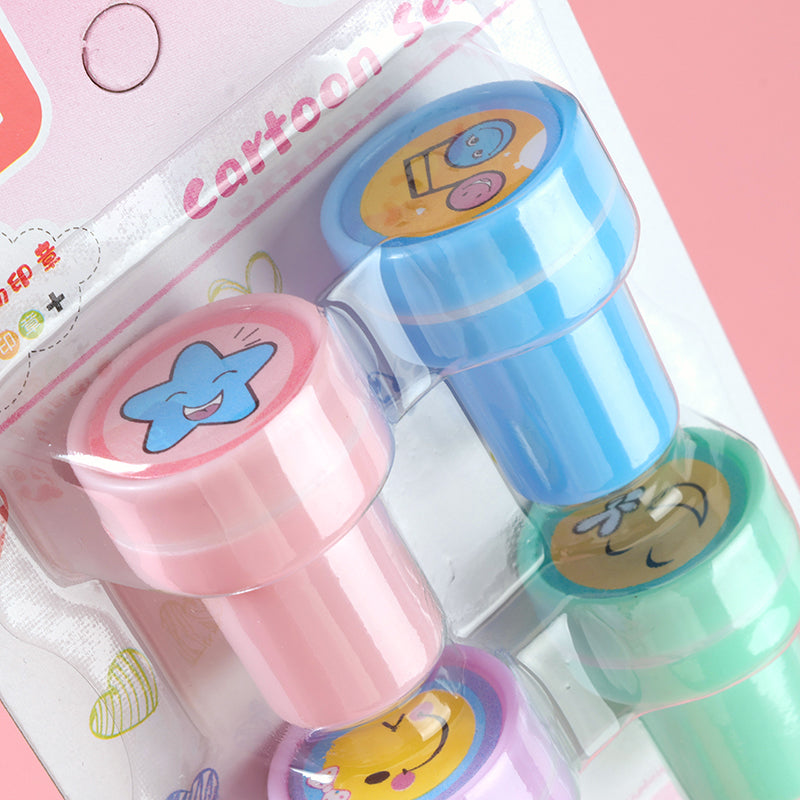 Premium YZ-2661 4-Piece Water Stamp (Random Designs, 432 PCS per Carton) M.84 M.83