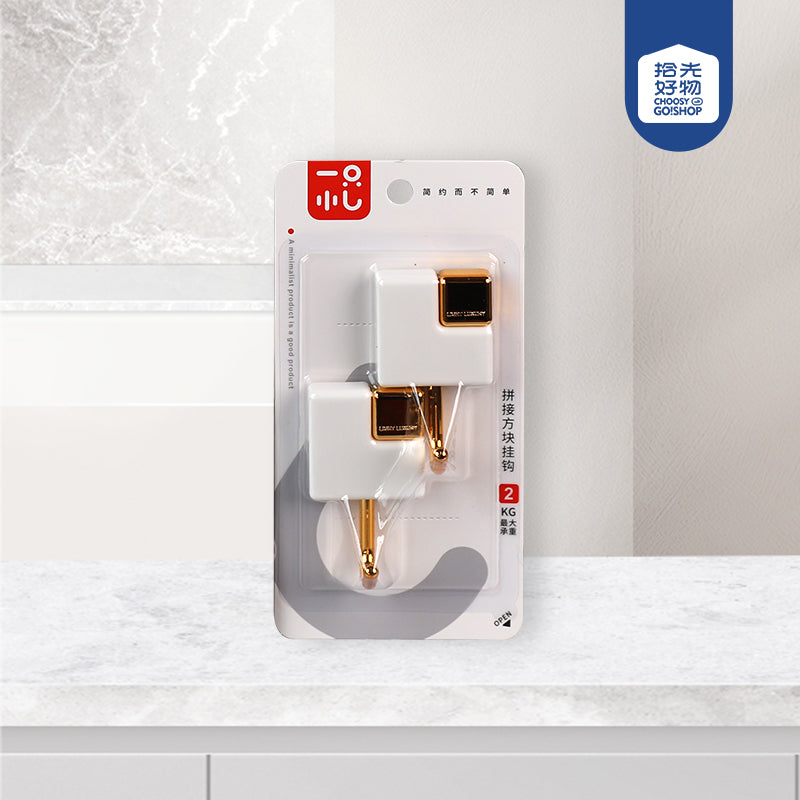 Model HU - 604 Interlocking Cube Traceless Adhesive Hooks M.16 JPDB