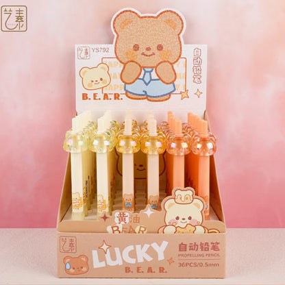YS792 Butter Bear Click - action Mechanical Pencil, 0.5mm M.82