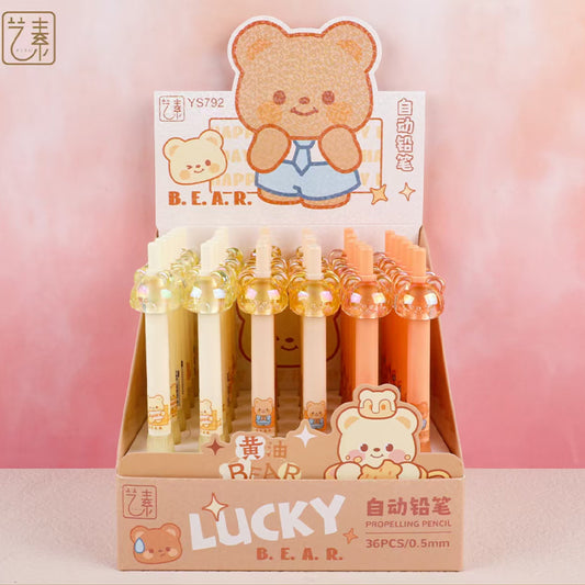 YS792 Butter Bear Click - action Mechanical Pencil, 0.5mm M.82