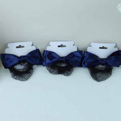 Minimalist Double-Layer Bow Hairnet M42