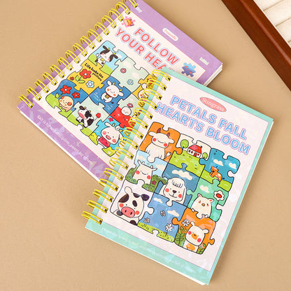 Premium Bench XQ6416 - 01 64K Vibrant Colorful Candy Spiral Notebook M.81