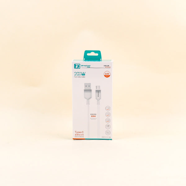 Cable de datos de silicona genuina tipo C compatible con Huawei, resistente a las heladas, de 1,2 m - Modelo L63 A12 JPDB 