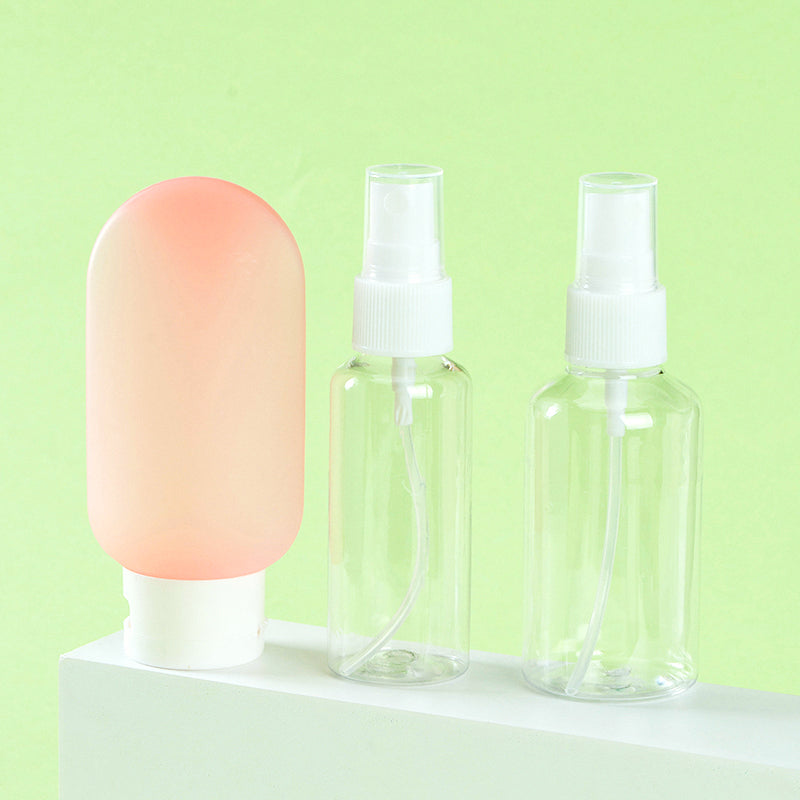 Heshun dos botellas pulverizadoras + paquetes de repuesto de limpieza y cuidado M.50 