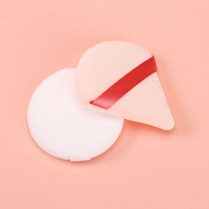 Dos borlas de polvos prensados ​​en una caja (polvo seco) M.50 