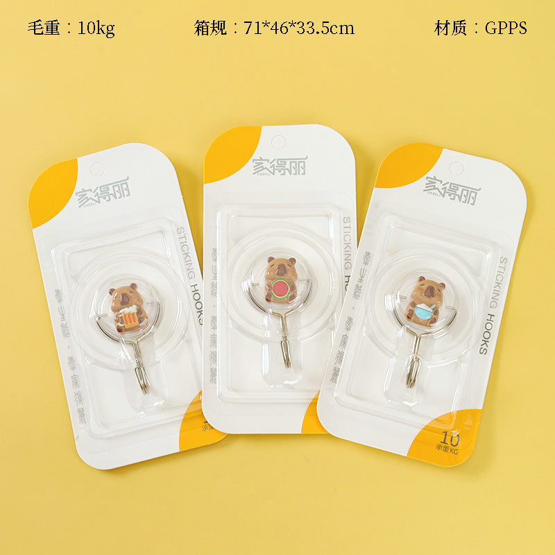 JDL-322A A Large Round Apple Bear Adhesive Hook M.16