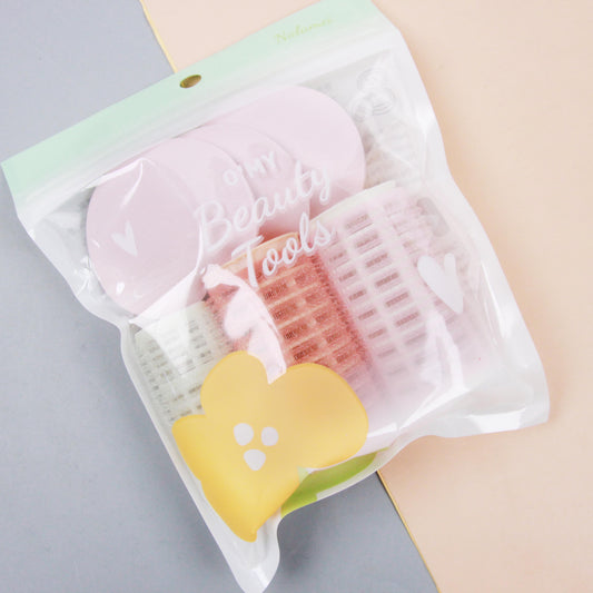 0017 Set de tres rizadores + borla M.50 