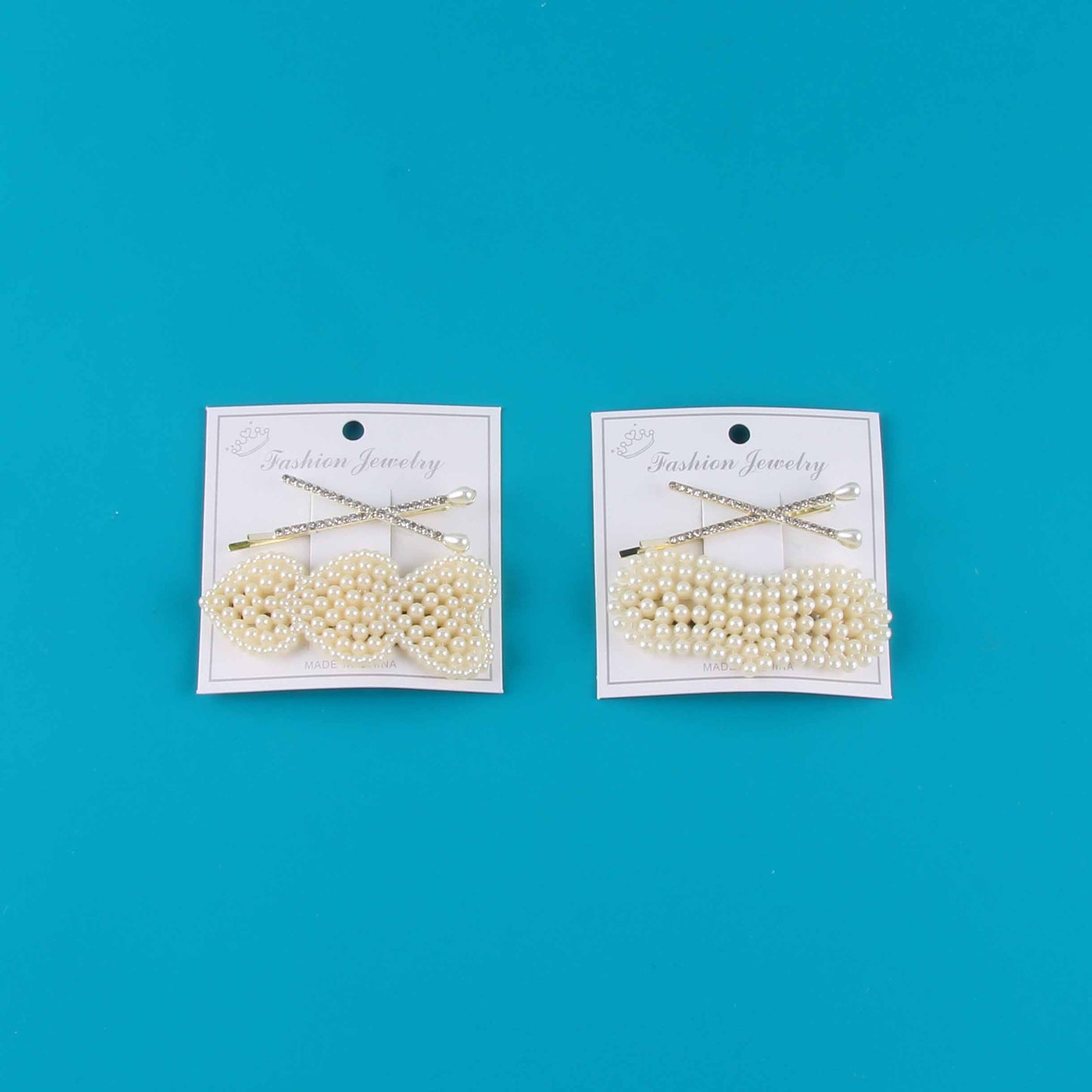 M42 New Pearl Bobby Pins Set” 或 “New Style Pearl Bobby Pins Set