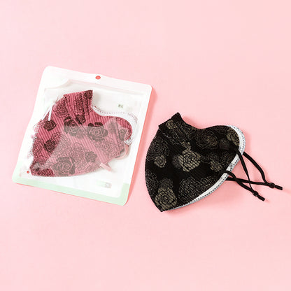 Aimixiu Rose-Printed Face Mask M41