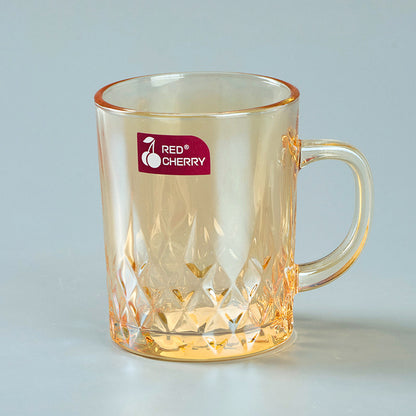 Red Cherry 25008JW Glass Handle Cup: (Amber, Ashtray）  M.17