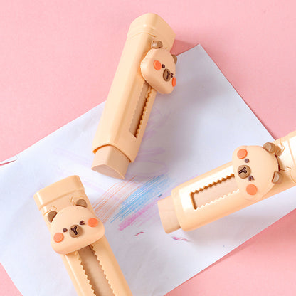 HW-MK-4547 Cute Kapi Triangle Sliding Eraser M.83