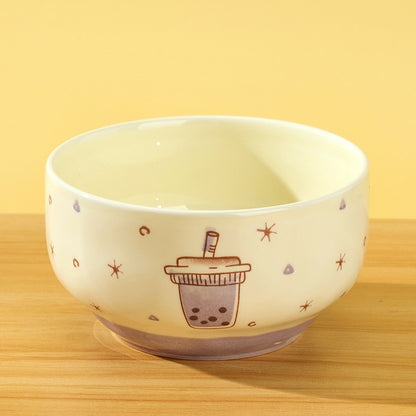 Yingshanhong 4.6-inch Zhiyue Bowl (Purple Cola) M.18