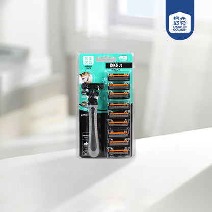 Triple Blade Razor Model K-269 (1 Holder + 9 Blades 6074) M.55 JPDB