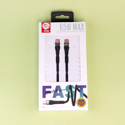 K-78 USB-C to USB-C Cable for Huawei - 66W/120W Fast Charging Compatible A.12 JPDB