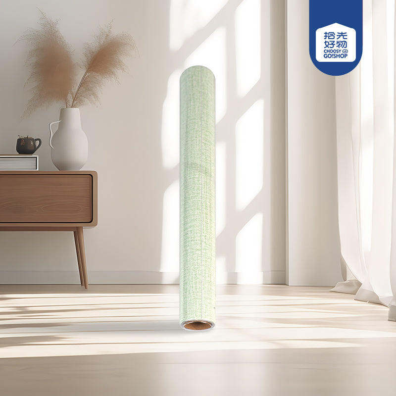 6-069 3.4m Fabric-Textured Thickened Wallpaper M.12