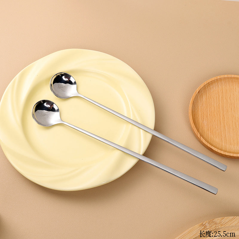 Medium-sized Korean-Style Seasoning Round Spoon M.66