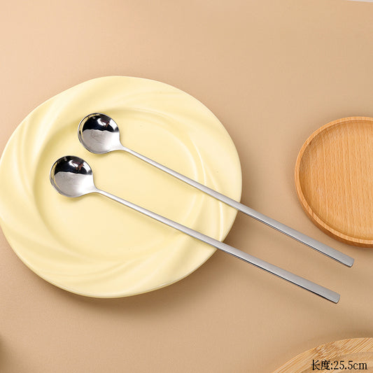 Medium-sized Korean-Style Seasoning Round Spoon M.66