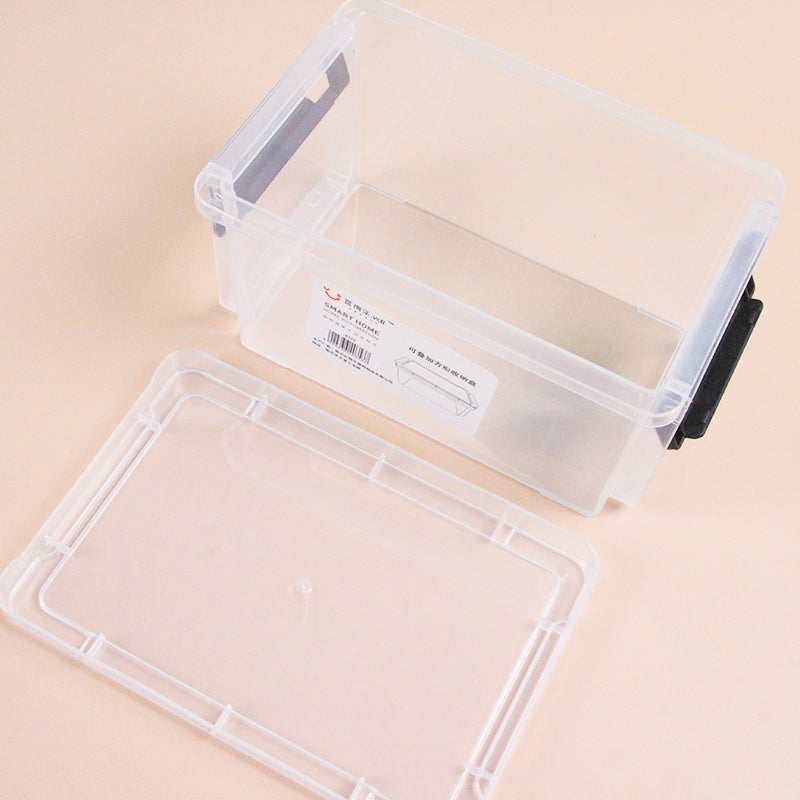 Yidele 8375 Stackable Square Storage Box Food-Grade PP Home Office Organizer M.67