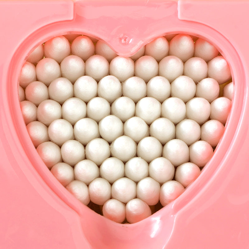 M.27-Mixiaoqi-7041 Square Box Bamboo Stick Cotton Swabs (180 pieces)