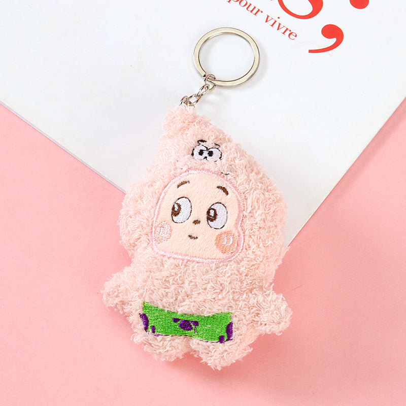 Plush Squeaky Star - shaped Hanger/Ornament/Keychain M.46 M.41 M.72