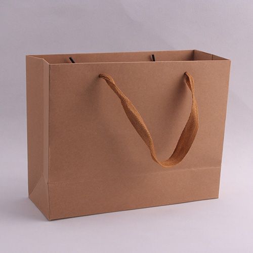 Medium-sized cowhide gift bag horizontal (18*10*23) M24 M.73