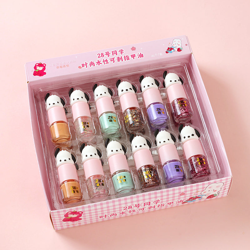 Cartoon Pachacco Peel-Off Nail Polish (Colorful) M.51
