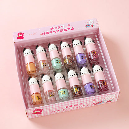 Cartoon Pachacco Peel-Off Nail Polish (Colorful) M.51
