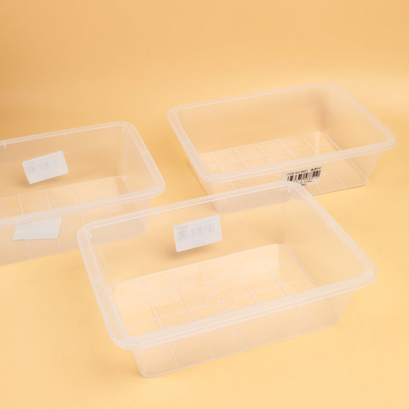 8851 transparent plastic ice basin M.19